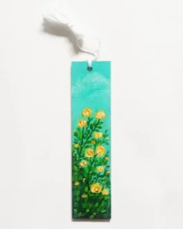 Wooden Bookmark (floral bouquet)
