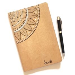 Hand painted Intricate Mandala Diary