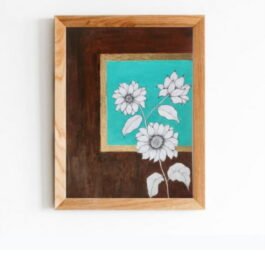 Unique Botanical Art Frame