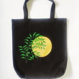 Handpainted Canvas Tote Bag