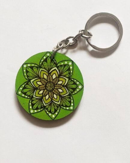 Handpainted Keychain (Mandala)