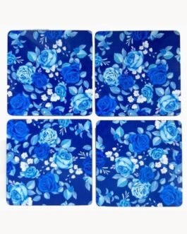 Floral Bouquet Coasters – Set of 4