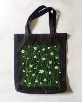 Handmade large Tote Bag 906 high quality Sunflower Denim