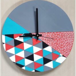 Geometric Wall Clock