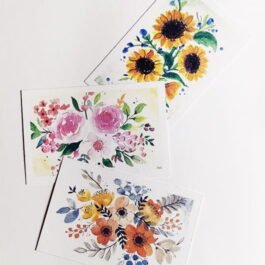 Floral Postcards (Set of 3)