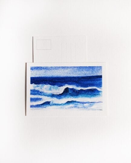 Art Print - Postcard 4 - beach 3