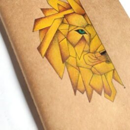 Abstract Lion Diary