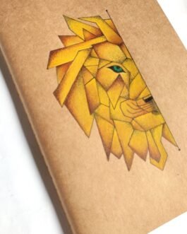 Abstract Lion Diary