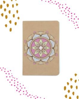 Intricate Handmade Mandala Diary