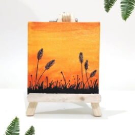 Beautiful Sunset on Mini Canvas