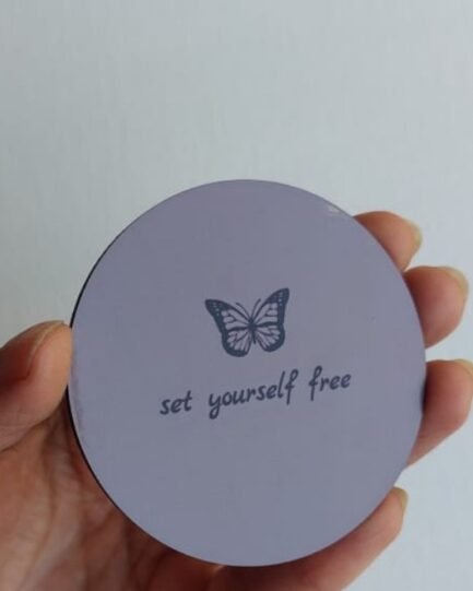 Set yourself free-round magnet