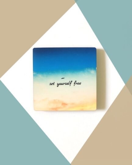 Quote Fridge Magnets - Set Yourself Free