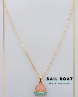 Sail Boat Charm Necklace