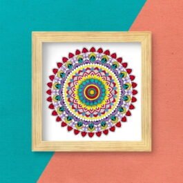 Bright Mandala Art Print