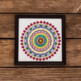 Bright Mandala Art Print