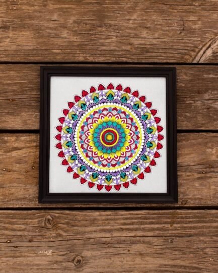 Colorful Mandala Art Print
