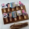 Wooden Pegs From The 90's - Set of 10