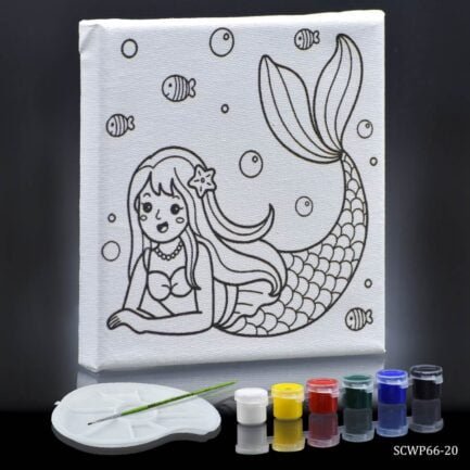 Pre drawn Canvas - Mermaid