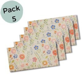 Money Envelopes – Floral – Set of 5