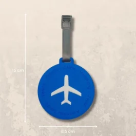 Silicone Airplane Travel Tags