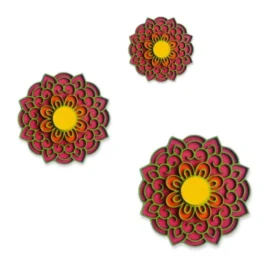 3D Mandala Decor – Combo