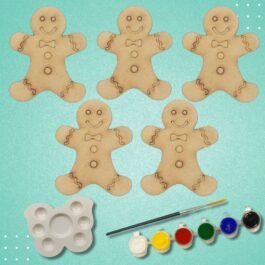 DIY Premarked Gingerbread Cutouts