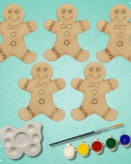 DIY Premarked Gingerbread Cutouts