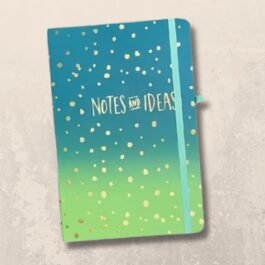 Blue Gradient Design Notebook