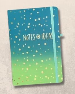 Blue Gradient Design Notebook