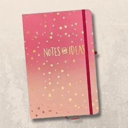 Pink Gradient Design Notebook