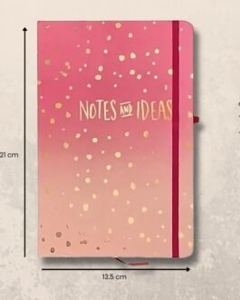 Pink Gradient Design Notebook
