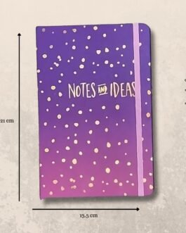Purple Gradient Design Notebook