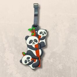 Panda family – Travel Tag