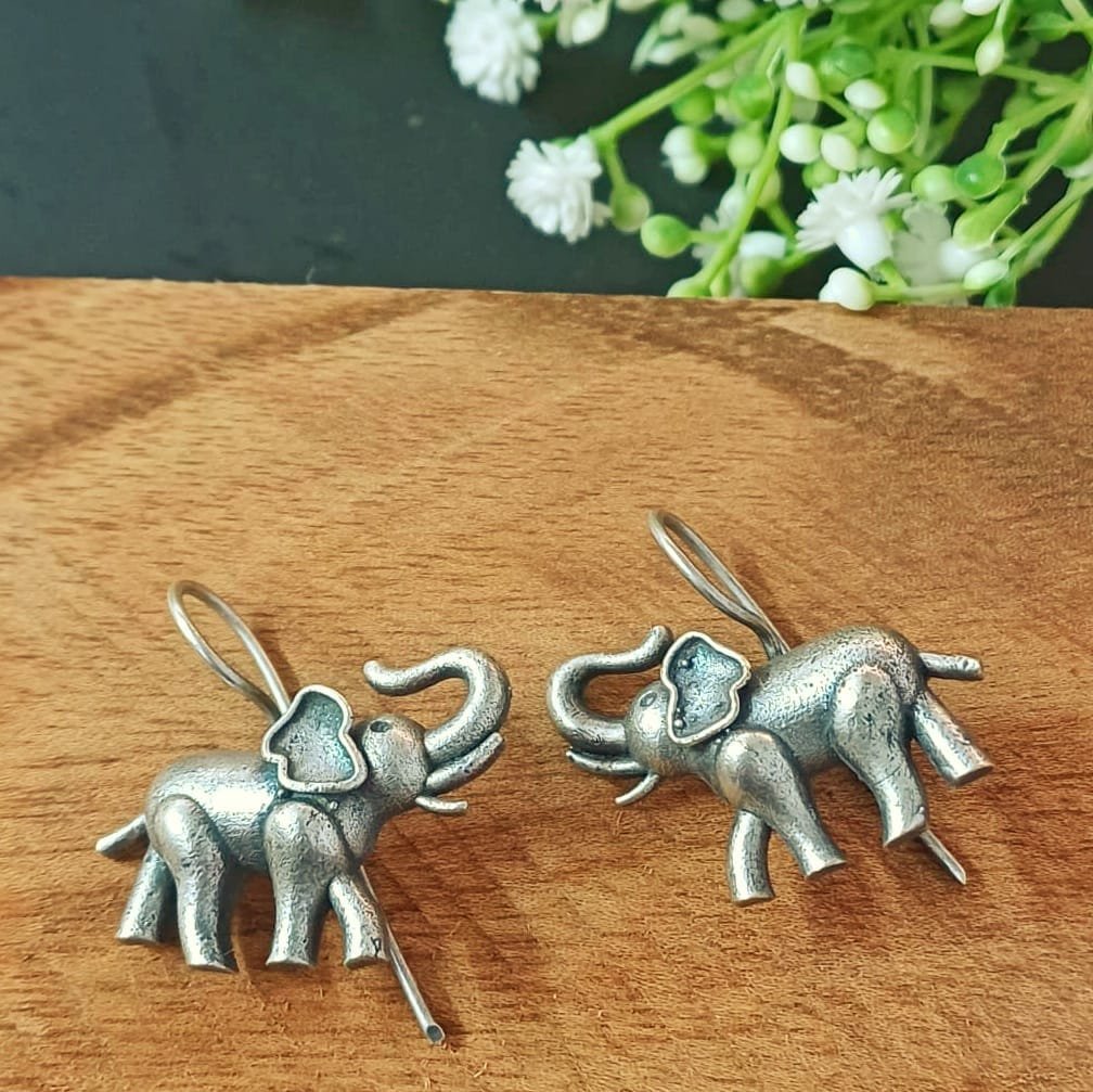 Gaj - Elephant Earrings - Image 2