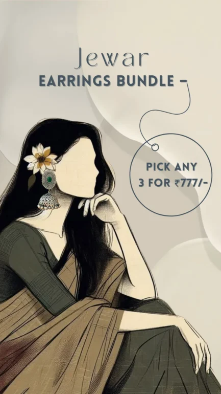Jewar Earrings Bundle – Pick Any 3 for ₹777