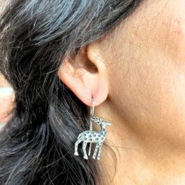 Mriga (Deer) Fish Hook Earrings