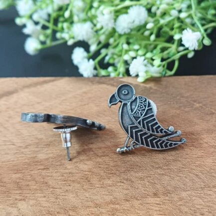 Shuk (Parrot) Stud Earrings - Image 2