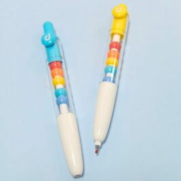Colorful Bead Pens Set of 2 – Fun Gel Ink Writing Pens