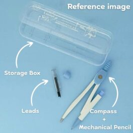 Compass With Mechanical Pencil (Assorted colours)