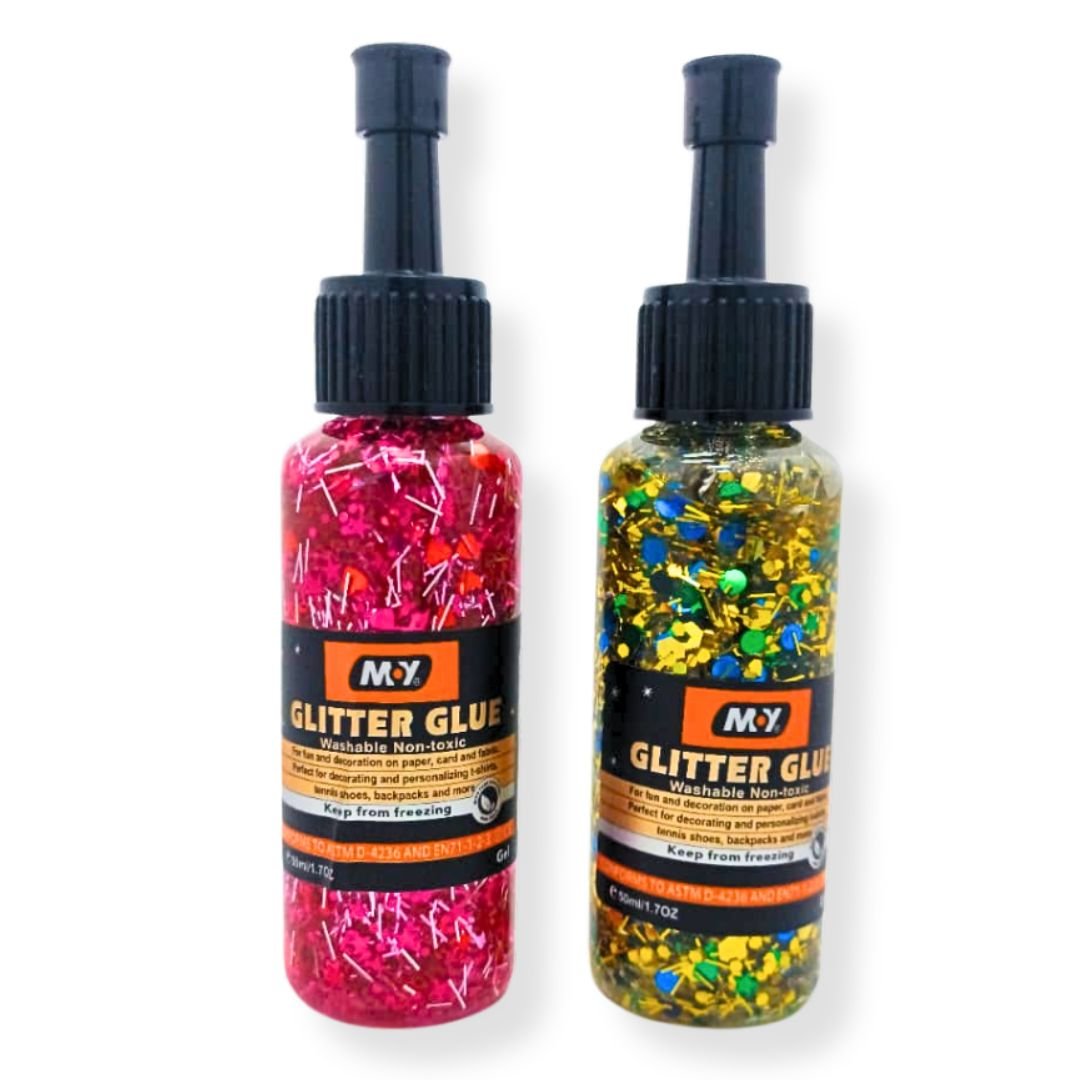 Sparkling washable glitter glue
