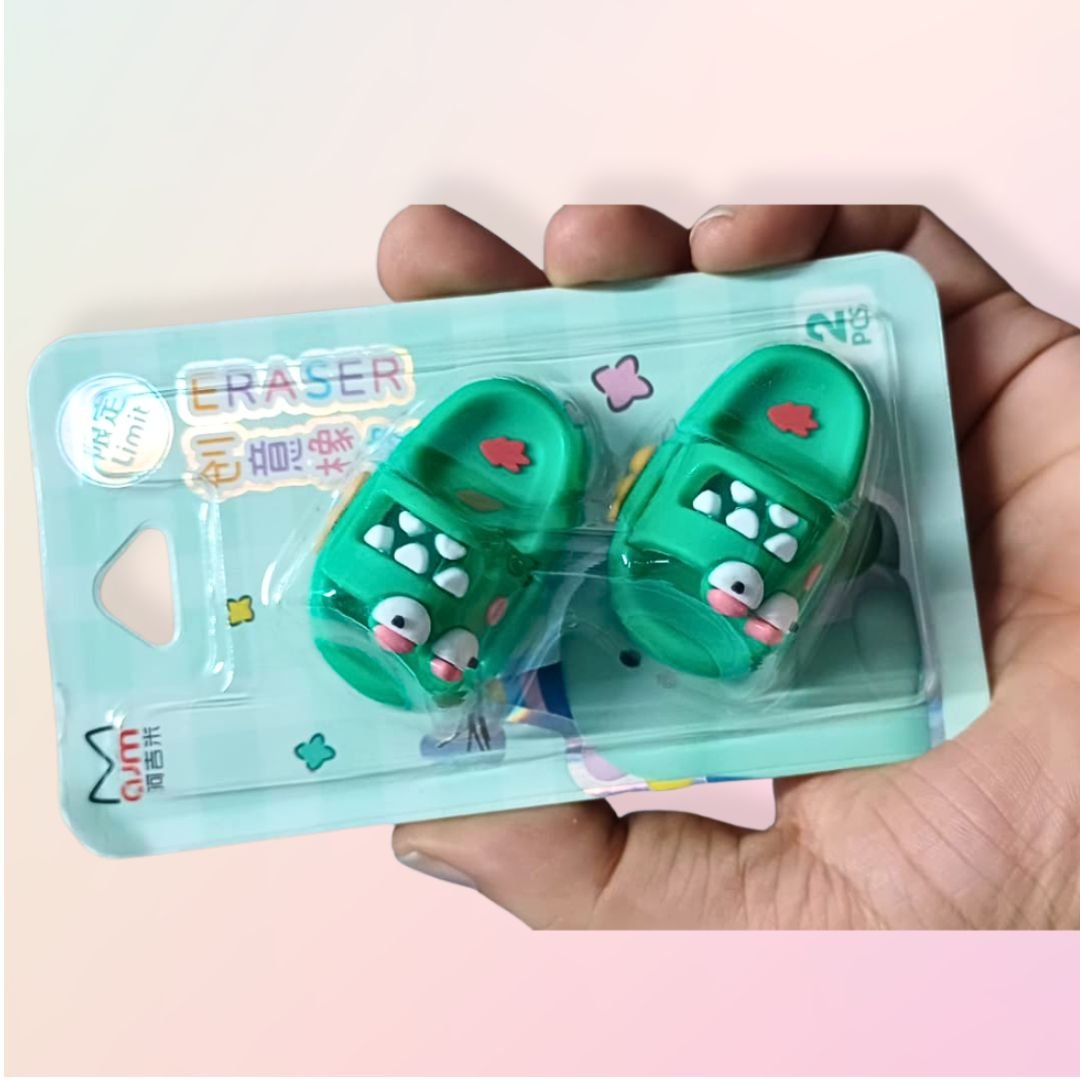 Cute Eraser Set of 2 in hand
