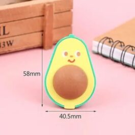 Cute Avocado 2-in-1 Eraser and Sharpener – Fun & Functional Kawaii Stationery