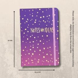Elegant Purple Gradient Notebook