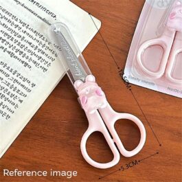 Peach Cartoon Art Scissors for Kids