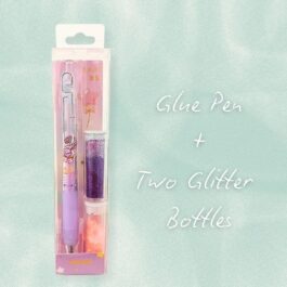 Precision Glue Pen with Glitter & Sequin Vials – DIY Craft Set