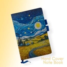 Van Gogh inspired Starry nights note book