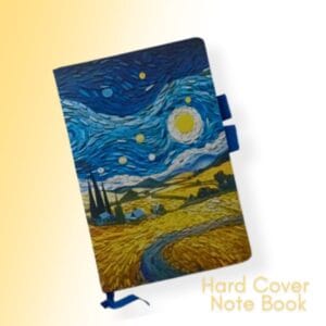 Van Gogh inspired Starry nights note book