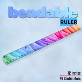 Bendable ruler