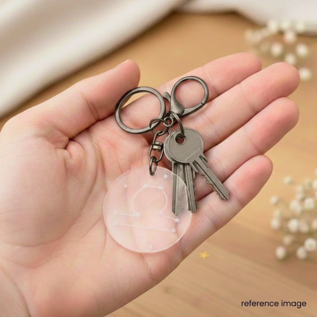 Acrylic key chains for women