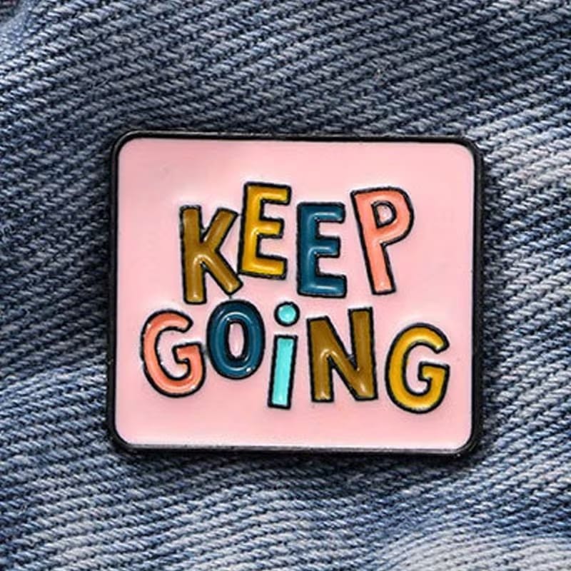 positive-quote-enamel-pin-badge-india-keep-going